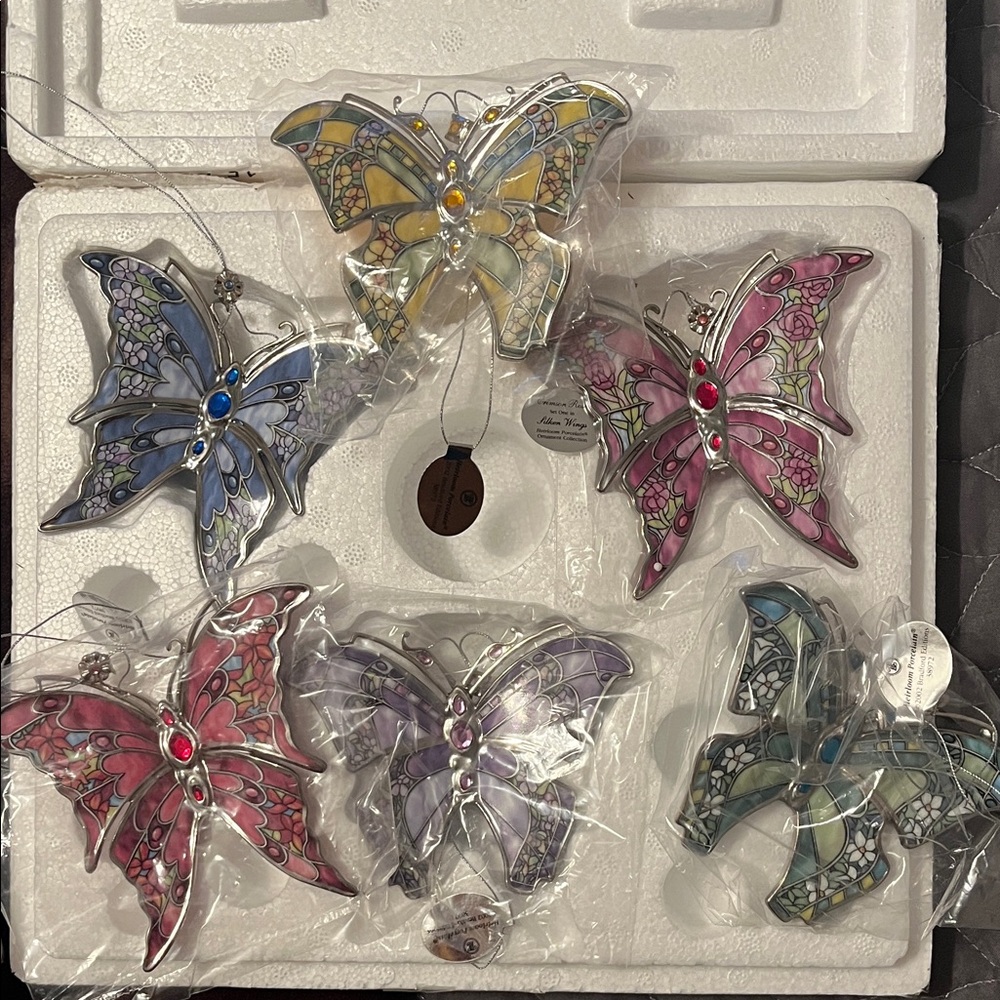 Butterfly ornaments